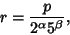 \begin{displaymath}
r={p\over 2^\alpha 5^\beta},
\end{displaymath}