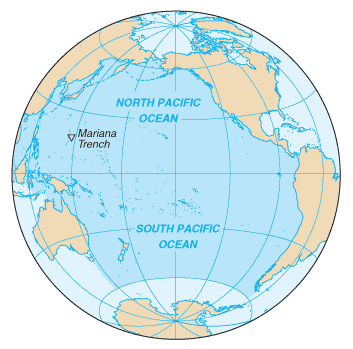 太平洋地图